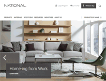Tablet Screenshot of nationalofficefurniture.com